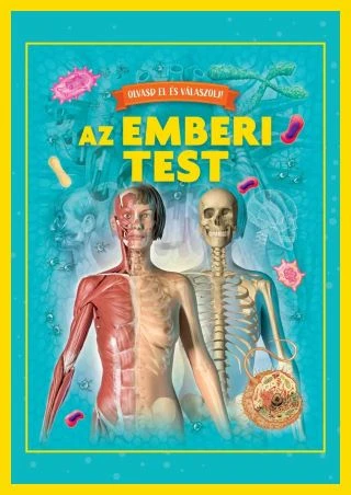 AZ EMBERI TEST - OLVASD EL ÉS VÁLASZOLJ! (KÖNYV ÉS KVÍZKÁRTYÁK FÉMDOBOZBAN)