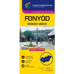 FONYÓD VÁROSTÉRKÉP - -SC- -