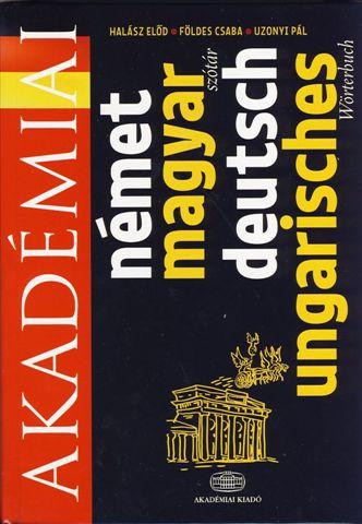 AKADÉMIAI NÉMET- MAGYAR SZÓTÁR