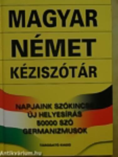 NÉMET-MAGYAR, MAGYAR-NÉMET KÉZISZÓTÁR - BOMBAÁRAS