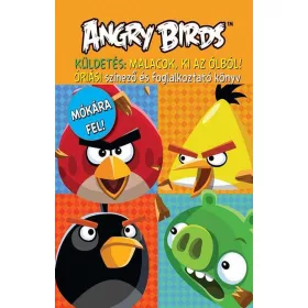   ANGRY BIRDS ÓRIÁSI SZÍNEZŐ ÉS FOGLALKOZTATÓ KÖNYV-KÜLDETÉS: MALACOK KI AZ ÓLBÓL!
