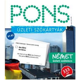 PONS SZÓKÁRTYÁK - NÉMET ÜZLETI SZÓKINCS