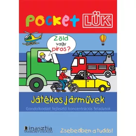 JÁTÉKOS JÁRMŰVEK - POCKETLÜK (ALAPLAPPAL)