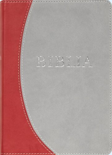 BIBLIA (REVIDEÁLT ÚJ FORDÍTÁS, PUHA TÁBLÁS, VARROTT, BORDÓ)