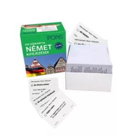 NÉMET KIFEJEZÉSEK - 333 SZÓKÁRTYA A2-B2 (PONS)