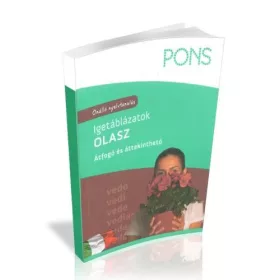   PONS IGETÁBLÁZATOK - OLASZ ÚJ, ÁTFOGÓ ÉS ÁTTEKINTHETŐ