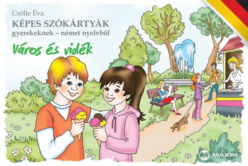 VÁROS ÉS VIDÉK - KÉPES SZÓKÁRTYÁK GYEREKEKNEK NÉMET NYELVBŐL