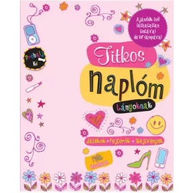 TITKOS NAPLÓM - LÁNYOKNAK (AJÁNDÉK TOLLAL)