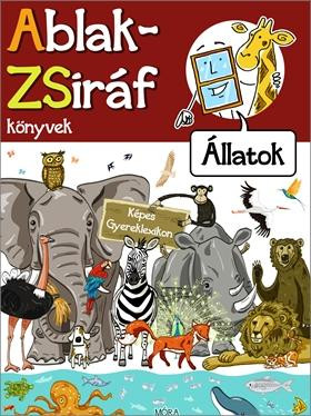ABLAK-ZSIRÁF KÖNYVEK - ÁLLATOK