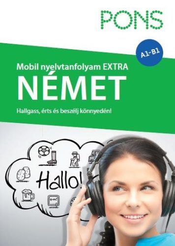 PONS MOBIL NYELVTANFOLYAM - NÉMET EXTRA (KÖNYV + CD)