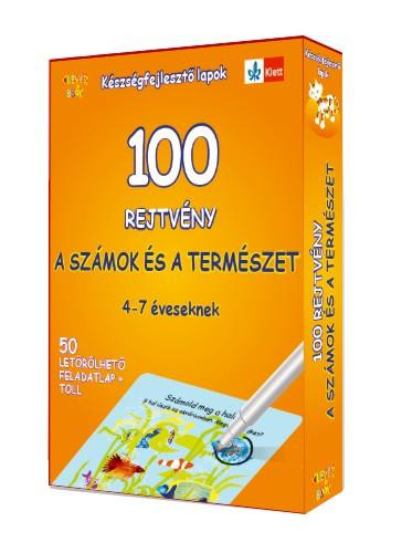 100 REJTVÉNY - A SZÁMOK ÉS A TERMÉSZET - KÉZSÉGFEJLESZTŐ LAPOK