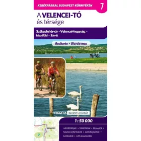   VELENCEI-TÓ ÉS TÉRSÉGE - KERÉKPÁRTÉRKÉP (2., AKTUALIZÁLT KIADÁS)