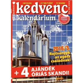 KEDVENC KALENDÁRIUM 2016/3.