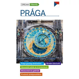 PRÁGA ÚTIKÖNYV - KIVEHETŐ TÉRKÉPMELLÉKLETTEL