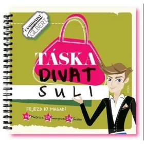   TÁSKA DIVATSULI - FASHIONIST GILBERT KREATÍV DIVATTERVEZŐ KÖNYV