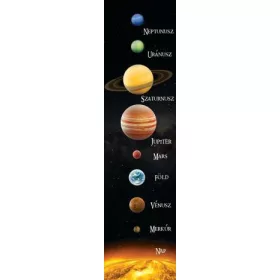 NAPRENDSZER 3D KÖNYVJELZŐ 210 X 55 MM B