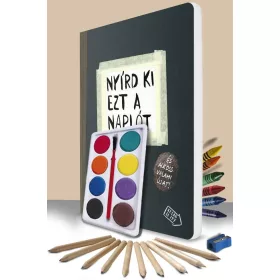 NYÍRD KI EZT A NAPLÓT + PINGÁLÓSZETT EGY CSOMAGBAN