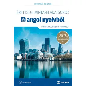   ÉRETTSÉGI MINTAFELADATSOROK ANGOL NYELVBŐL - 8 ÍRÁSBELI KÖZÉPSZ. - CD-VEL