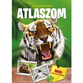 AZ ÉN SZÍNES ÁLLATATLASZOM - KIHAJTHATÓ ATLASZ-