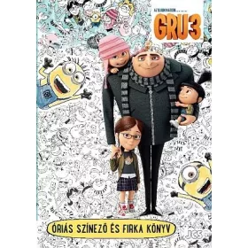 GRU 3. - ÓRIÁS SZÍNEZŐ ÉS FIRKA KÖNYV