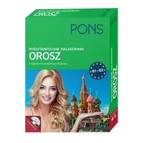 PONS NYELVTANFOLYAM HALADÓKNAK - OROSZ (KÖNYV+CD)