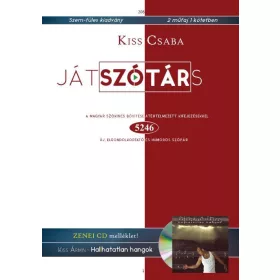KISS CSABA: JÁTSZÓTÁRS - ZENEI CD MELLÉKLETTEL