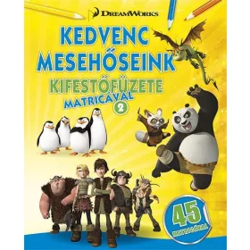 KEDVENC MESEHŐSEINK KIFESTŐFÜZETE MATRICÁVAL 2.