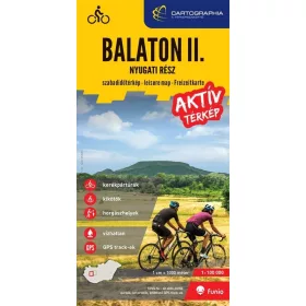 BALATON II. - NYUGATI RÉSZ, AKTÍV TÉRKÉP