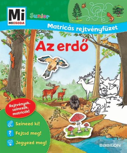 AZ ERDŐ - MATRICÁS REJTVÉNYFÜZET (MI MICSODA JUNIOR)