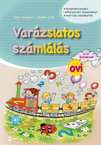 VARÁZSLATOS SZÁMLÁLÁS OVI - 4-6 ÉVESEKNEK (MATRICÁS MELLÉKLETTEL)