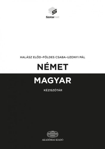 NÉMET-MAGYAR KÉZISZÓTÁR + ONLINE SZÓTÁRCSOMAG