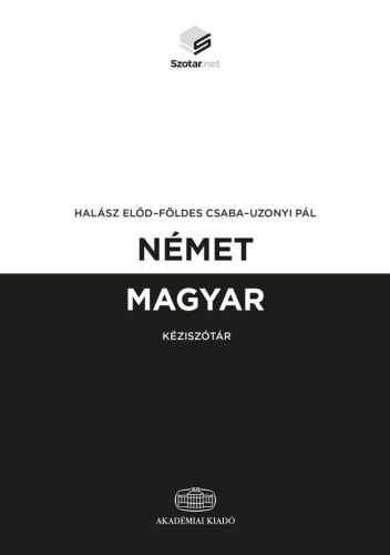 NÉMET-MAGYAR KÉZISZÓTÁR + ONLINE SZÓTÁRCSOMAG