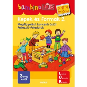   LDI109: KÉPEK ÉS FORMÁK 2. (BAMBINOLÜK) 3 ÉVES KORTÓL (ÚJ)