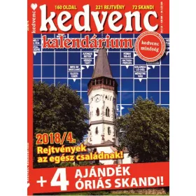 KEDVENC KALENDÁRIUM 2018/4.