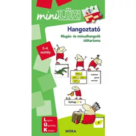   LDI237: HANGOZTATÓ - MAGÁN- ÉS MÁSSALHANGZÓK IDŐTARTAMA 2-4. OSZTÁLY(MINILÜK) zöld