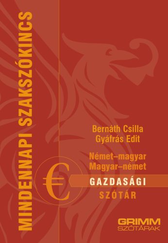 NÉMETMAGYAR, MAGYAR-NÉMET GAZDASÁGI SZÓTÁR