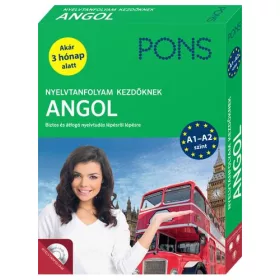 PONS NYELVTANFOLYAM KEZDŐKNEK - ANGOL (KÖNYV+CD)