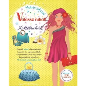 VÁLASSZ RUHÁT! - KOKTÉLRUHÁK (MATRICÁSFÜZET)