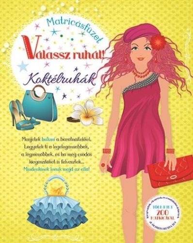 VÁLASSZ RUHÁT! - KOKTÉLRUHÁK (MATRICÁSFÜZET)