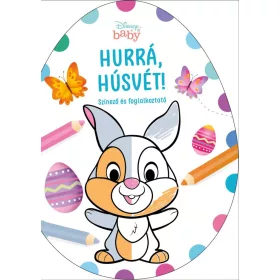 DISNEY BABY - HURRÁ, HÚSVÉT!  TOJÁS ALAKÚ SZÍNEZŐ