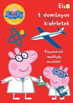 PEPPA MALAC - ELSŐ TUDOMÁNYOS KÍSÉRLETEK - GYAKOROLD PEPPÁVAL!