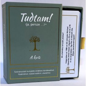 TUDTAM! (JA, PERSZE...) - A KVÍZ (KVÍZJÁTÉK-DOBOZ)