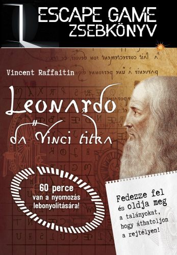 LEONARDO DA VINCI TITKA - ESCAPE GAME ZSEBKÖNYV