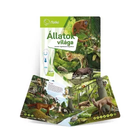   TOLKI ÁLLATOK VILÁGA - INTERAKTÍV FOGLALKOZTATÓ HANGOSKÖNYV
