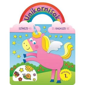 UNIKORNISOK - SZÍNEZD KI ÉS RAGASZD BE MATRICÁKKAL 1.