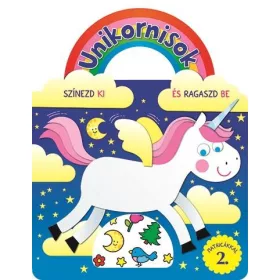 UNIKORNISOK - SZÍNEZD KI ÉS RAGASZD BE MATRICÁKKAL 2.