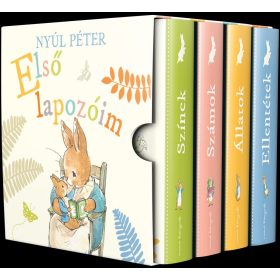   NYÚL PÉTER - ELSŐ LAPOZÓIM - SZÍNEK, SZÁMOK, ÁLLATOK ÉS ELLENTÉTEK