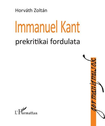 IMMANUEL KANT PREKRITIKAI FORDULATA