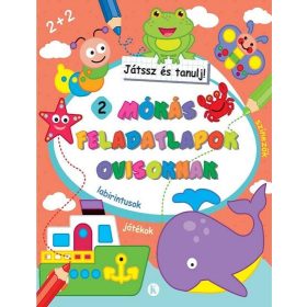   MÓKÁS FELADATLAPOK OVISOKNAK - JÁTSSZ ÉS TANULJ 2. (NARANCS)