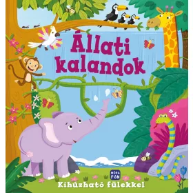 ÁLLATI KALANDOK - KIHÚZHATÓ FÜLEKKEL!